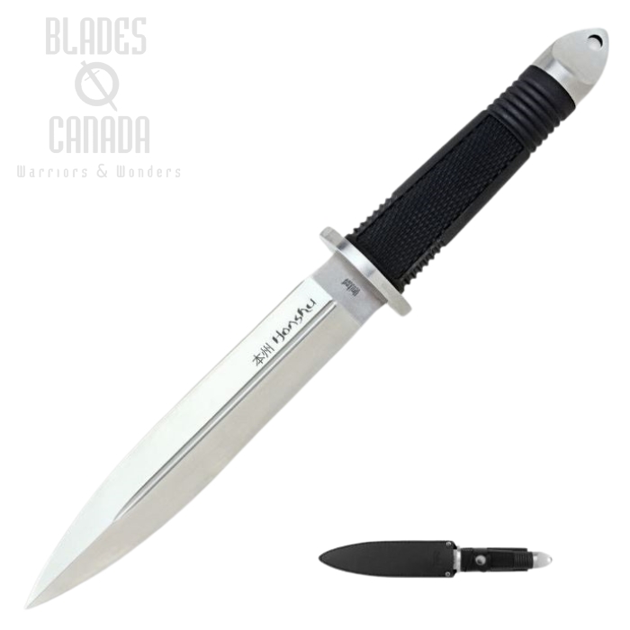 Honshu Fighter I Fixed Blade Knife, Full Tang, Leather Sheath, UC2630 (image for) Honshu Fighter I Fixed Blade Knife, Full Tang, Leather Sheath, UC2630